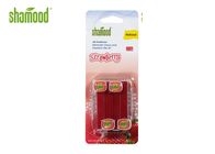 स्ट्रॉबेरी खुशबू कार वेंट एयर फ्रेशनर्स इको-फ्रेंडली स्ट्राइप शेप